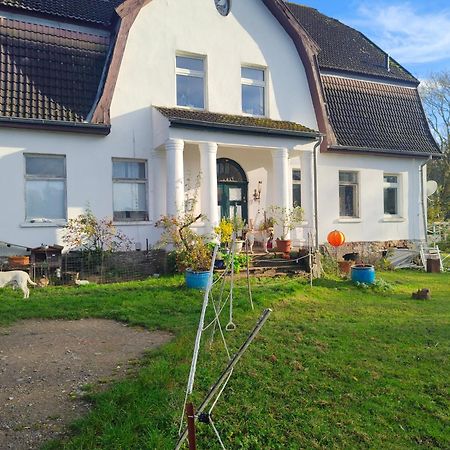 Apartamento Gutshaus Im Gruenen Poseritz Exterior foto